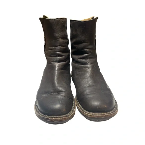 Trippen Unisex Leather Boots Brown Size 7.5 (38) - Picture 3 of 7